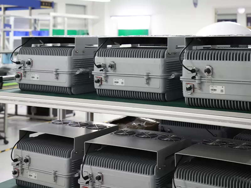 C-UAS equipment prepared for configuration checks