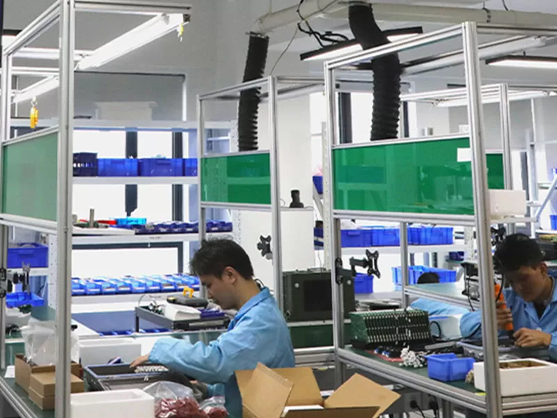OEM equipment preparation workspace