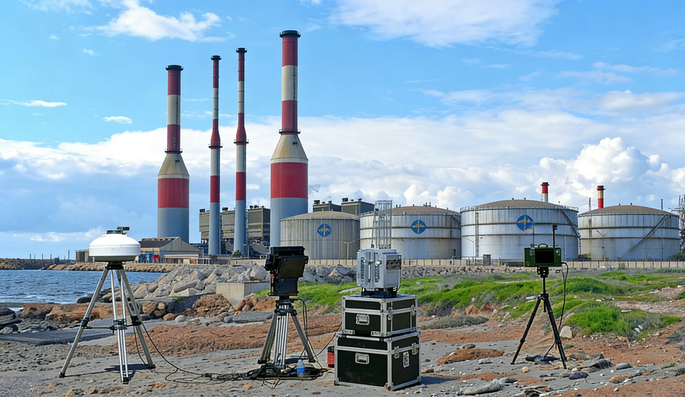 Espacio aéreo monitoreo Case of a Refinery in Brazil