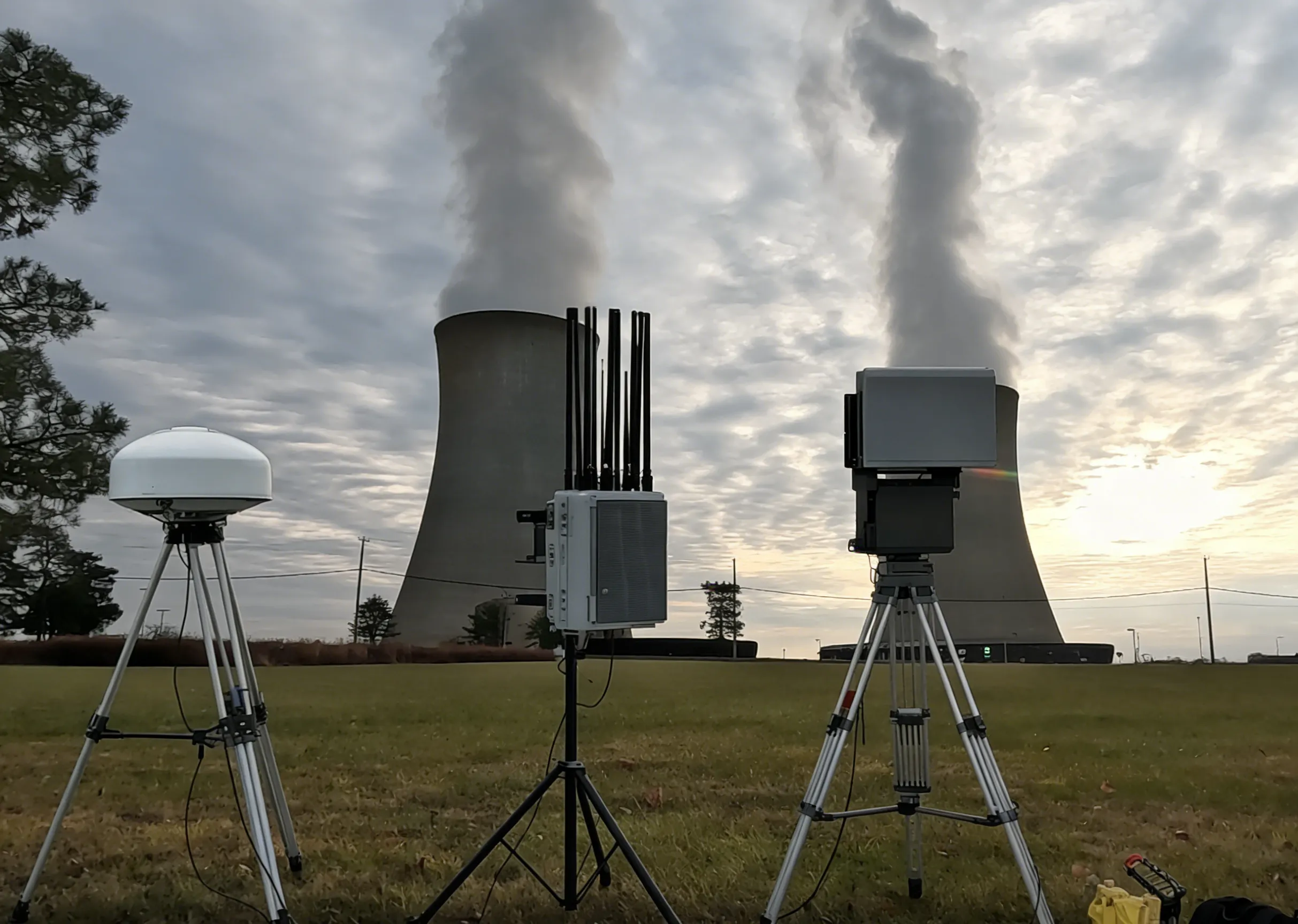 Espacio aéreo monitoreo Case of a eléctrica Plant in Pakistan