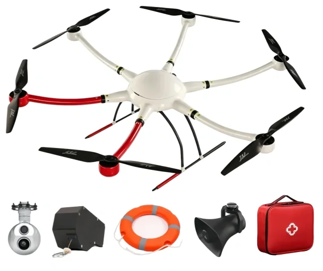 Emergencia búsqueda & rescate dron