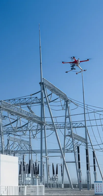 Inspección inteligente de líneas eléctricas con UAV