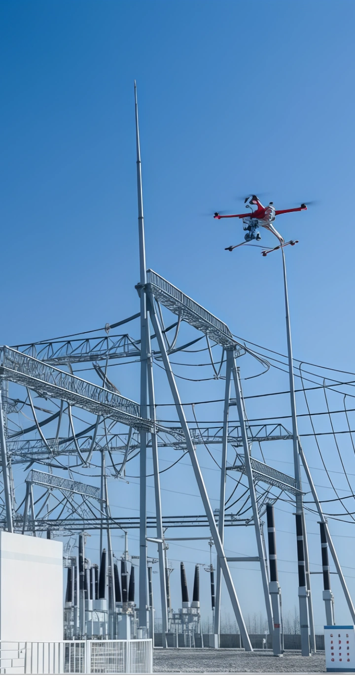 Inspección inteligente de líneas eléctricas con UAV